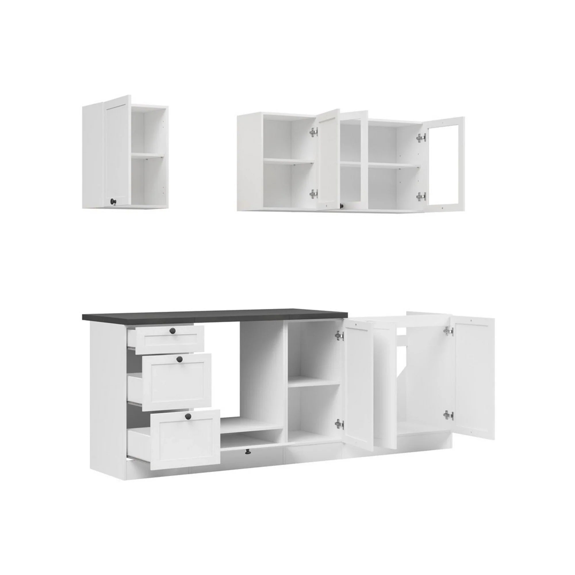 Set bucatarie BERGEN OCN-29854, alb