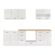 Set bucatarie BERGEN OCN-29864, alb lucios