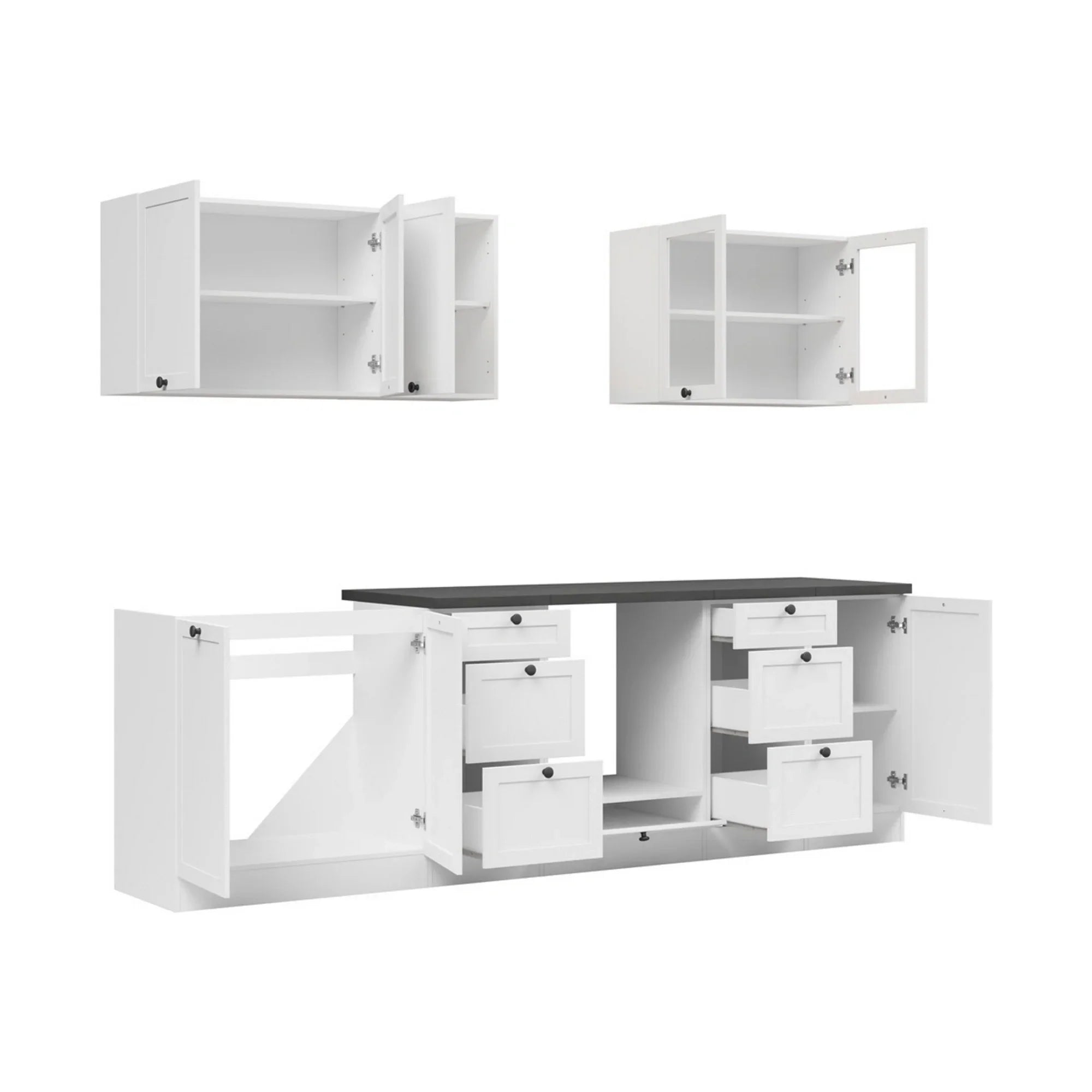 Set bucatarie BERGEN OCN-29870, alb