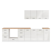 Set bucatarie BERGEN OCN-29872, alb lucios