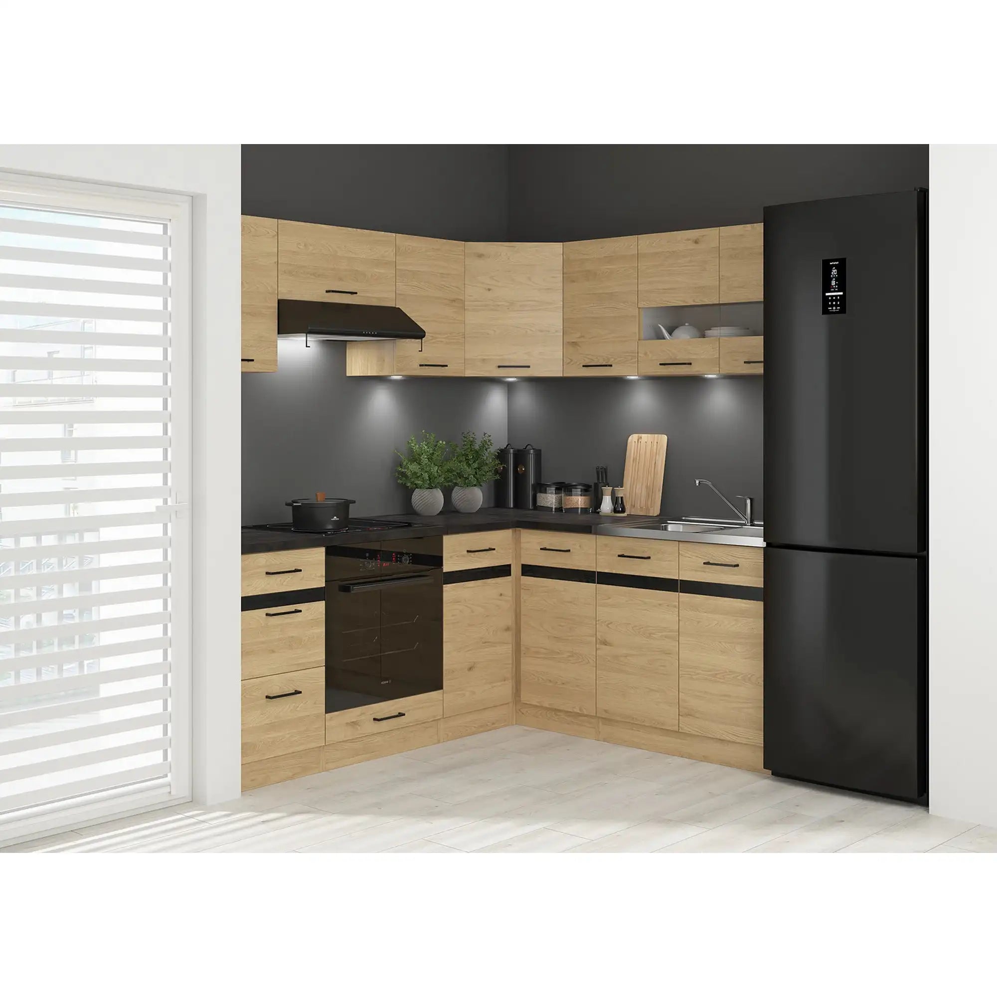 Set bucatarie BERGEN OCN-29900, stejar