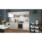 Set bucatarie HOUSTON OCN-38208, stejar sonoma/alb/alb lucios