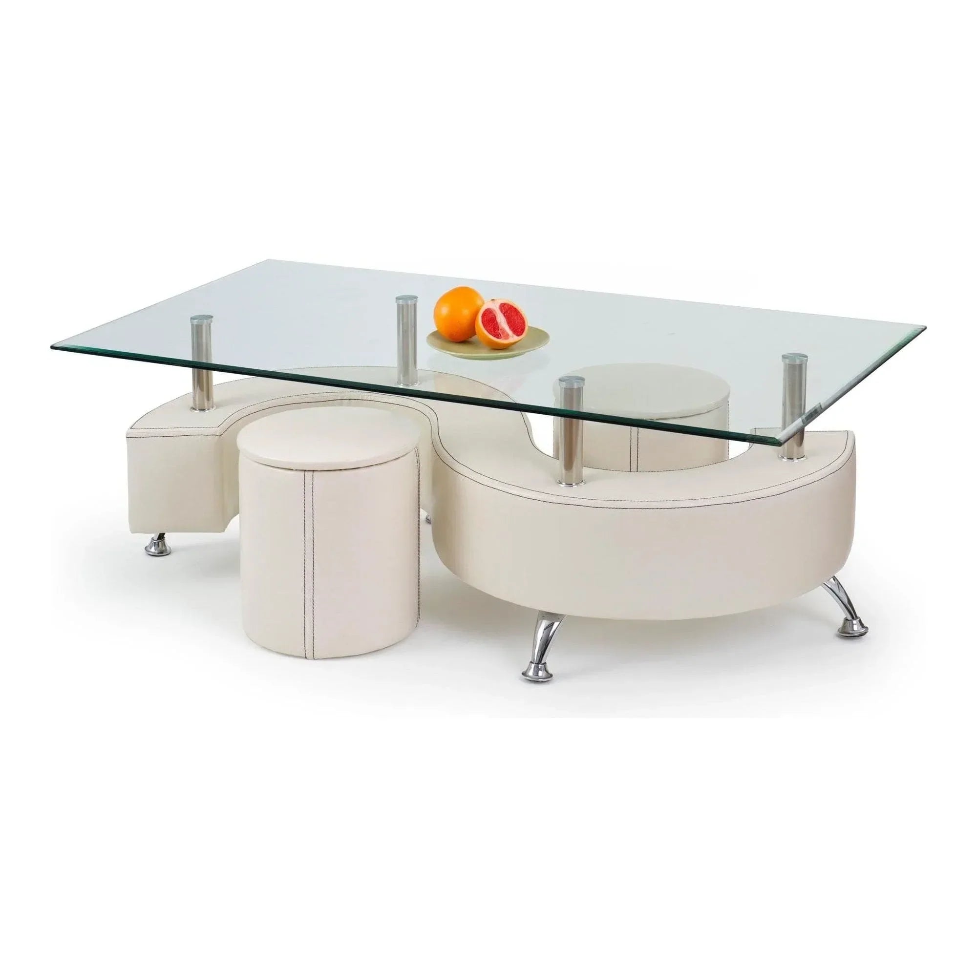 Set masuta HOUSTON OCN-37145, alb