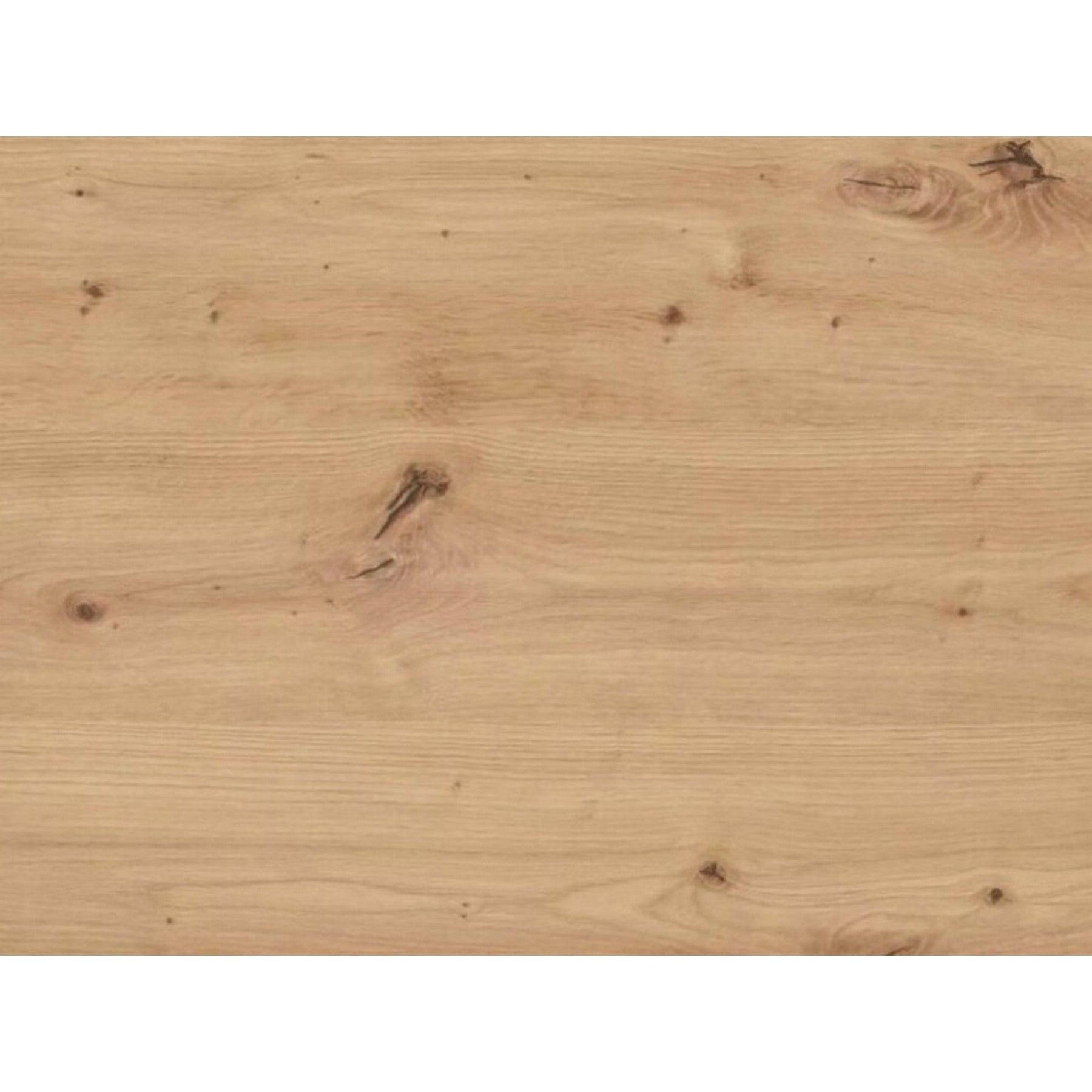 Masa extensibila PRESTO, stejar artisan/negru, PAL, 140-218x80x78 cm