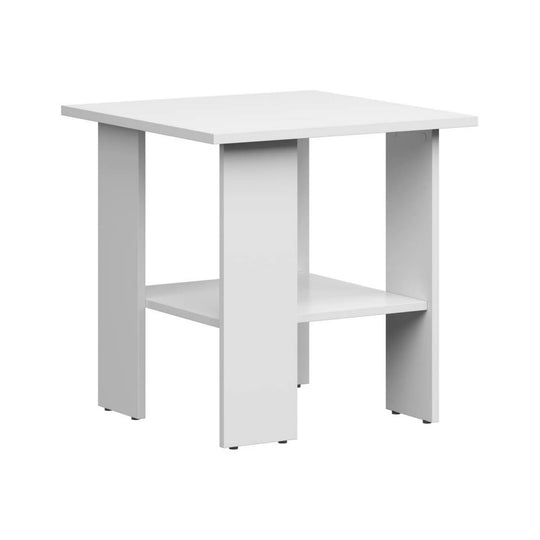 Masuta NEPO PLUS, alb, PAL laminat, 55x55 cm