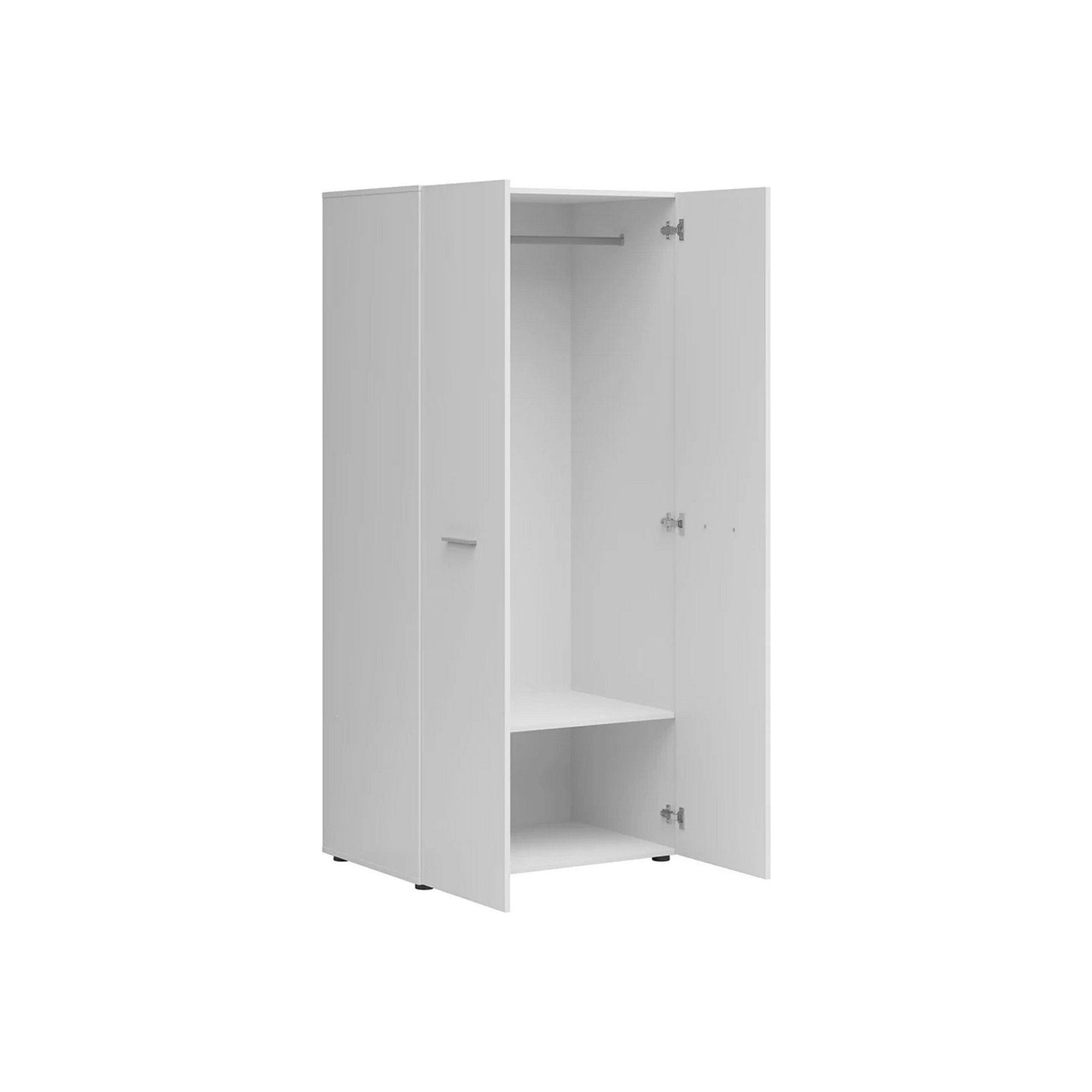 Dulap NENO, alb, PAL, 81x54x179 cm