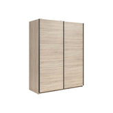 Dulap TETRIX, stejar sonoma, PAL, cu 2 usi, 154x60x196 cm