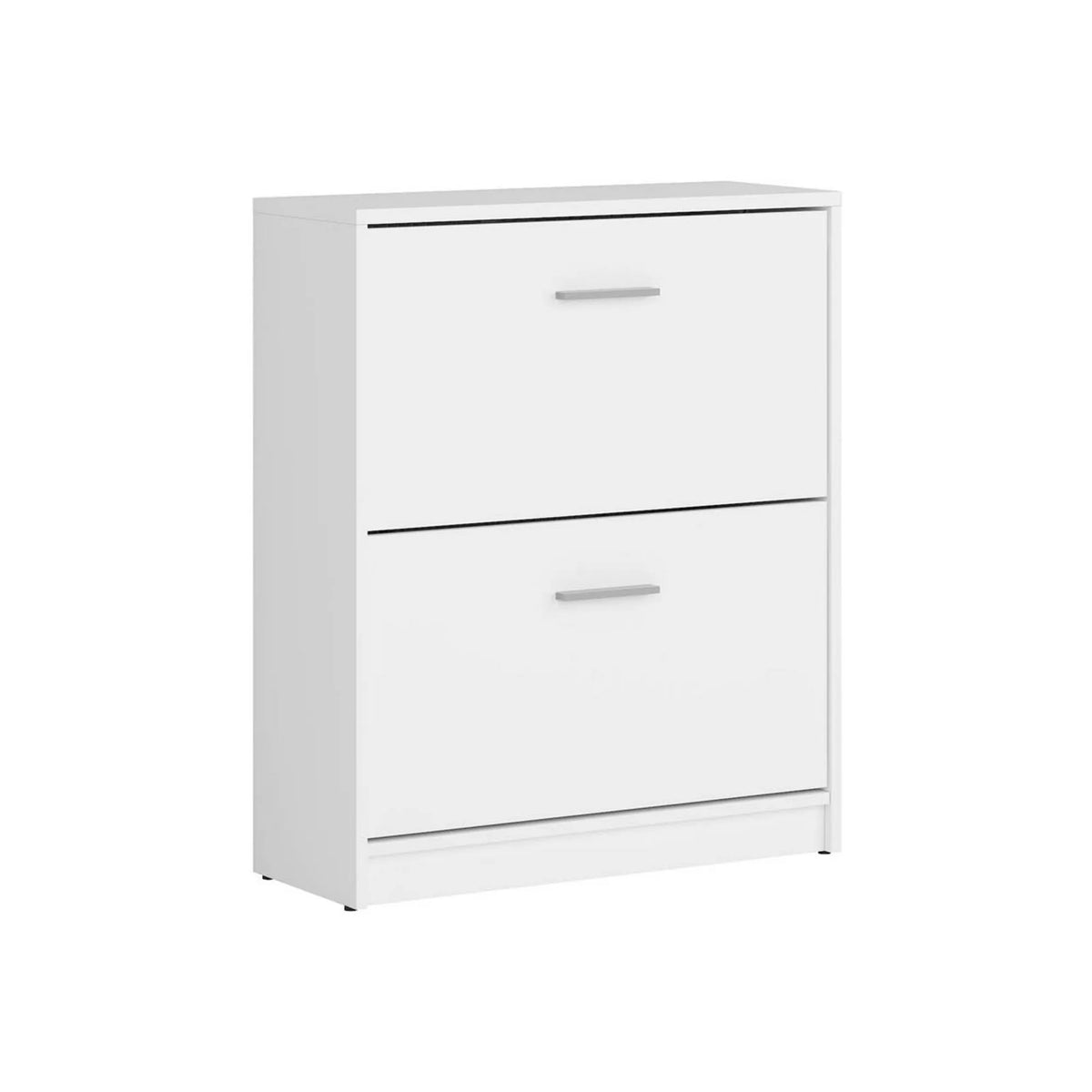 Pantofar NEPO PLUS, alb, PAL laminat, 70x28x84 cm