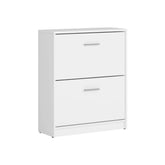 Pantofar NEPO PLUS, alb, PAL laminat, 70x28x84 cm