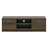 Comoda TV NEPO PLUS, stejar, PAL laminat, 139x47x43 cm