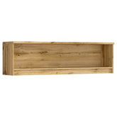 Raft NUIS, stejar wotan, PAL laminat, 135x29x38 cm