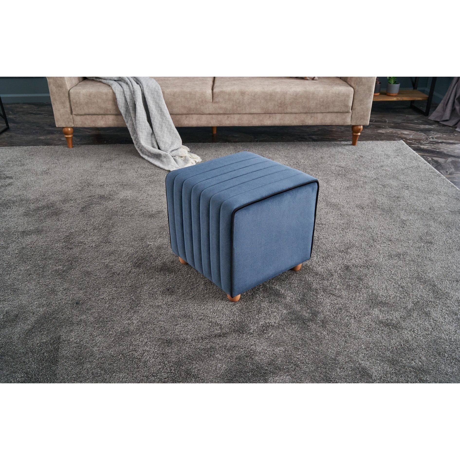 Taburet AMSTERDAM OCN-30208, albastru