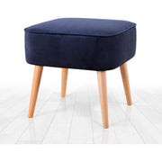 Taburet AMSTERDAM OCN-30233, albastru inchis