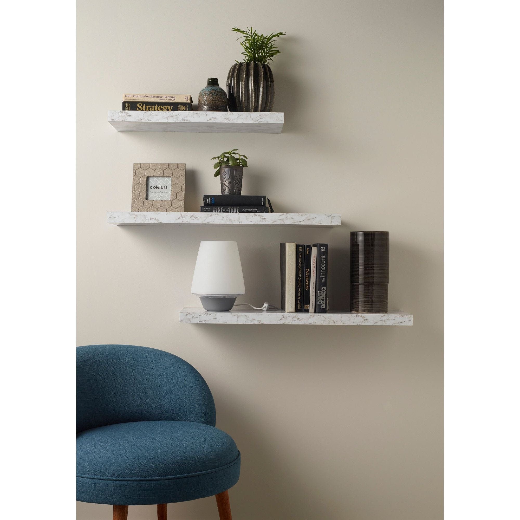 Taburet AMSTERDAM OCN-30248, albastru