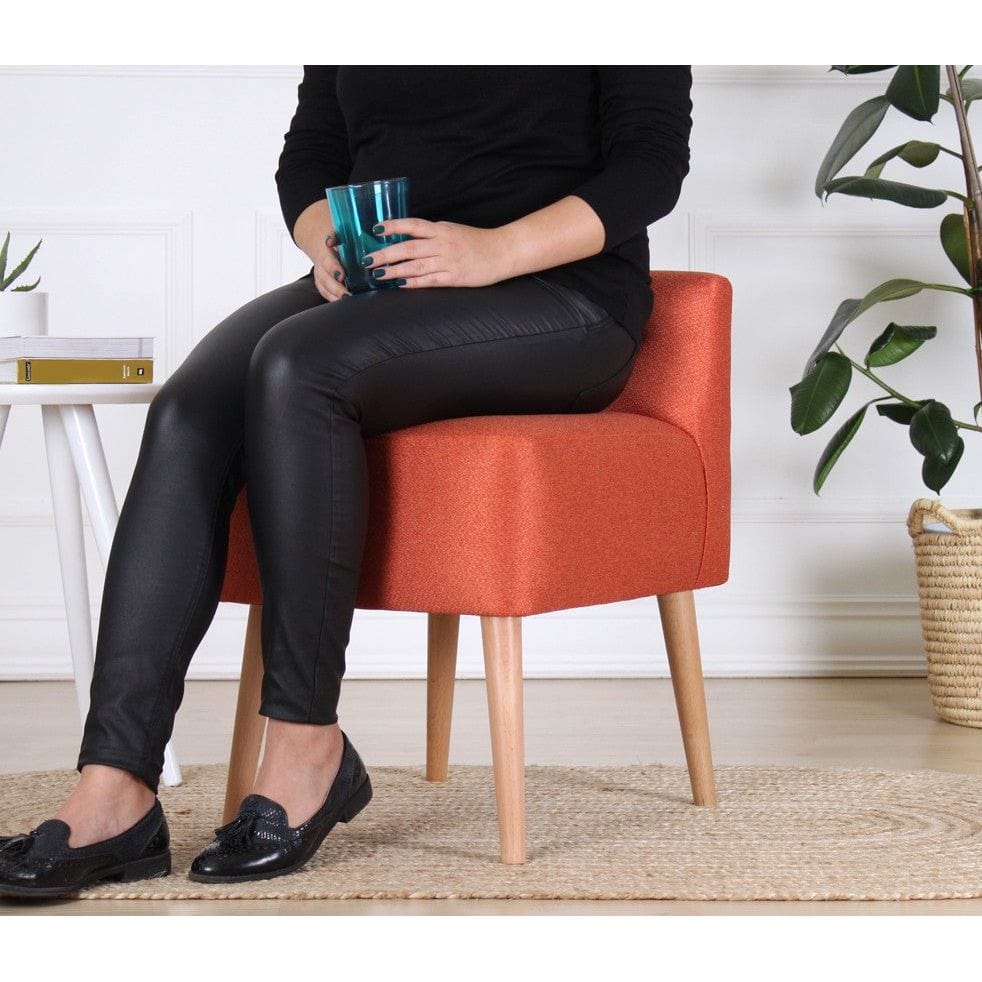 Taburet AMSTERDAM OCN-30253, portocaliu