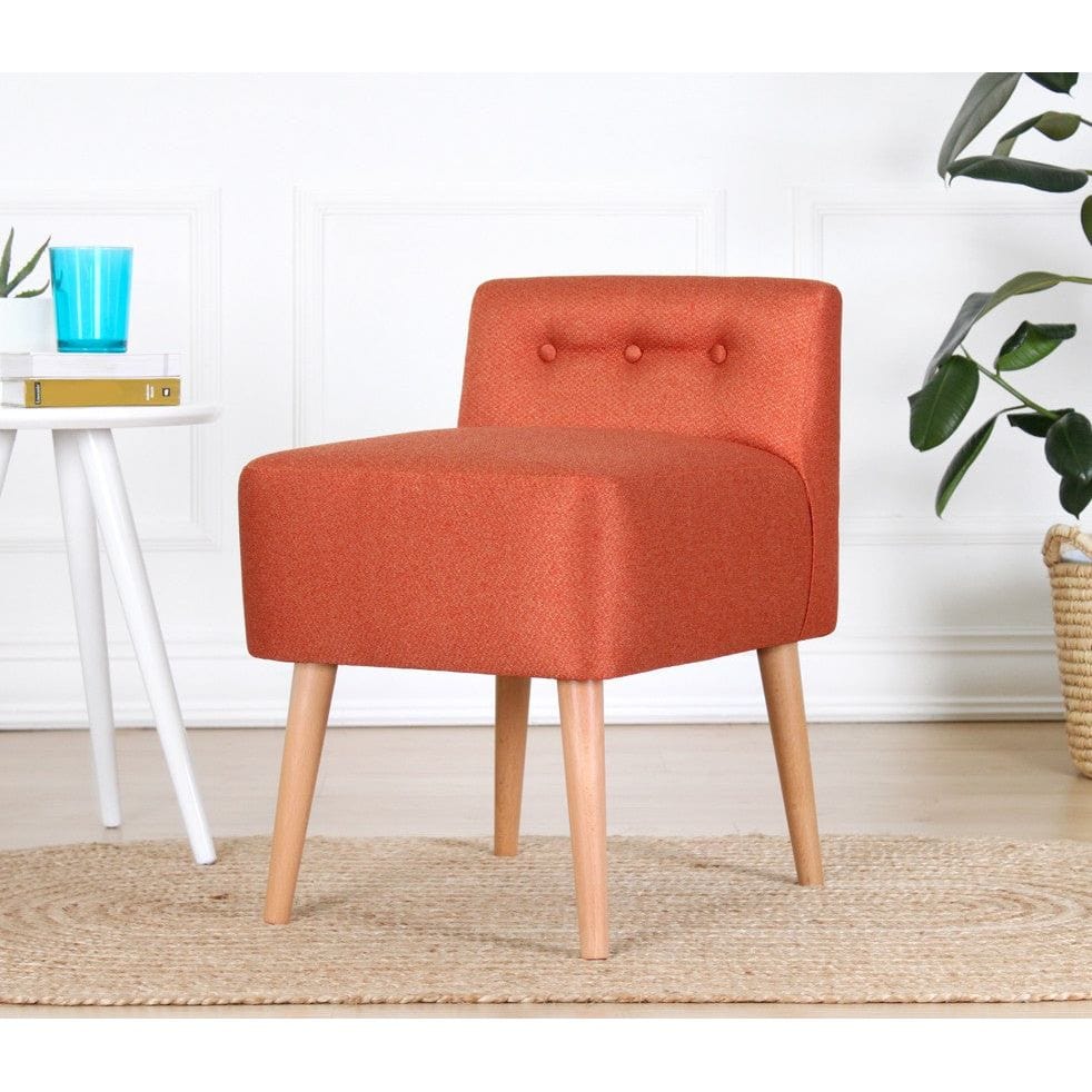 Taburet AMSTERDAM OCN-30253, portocaliu