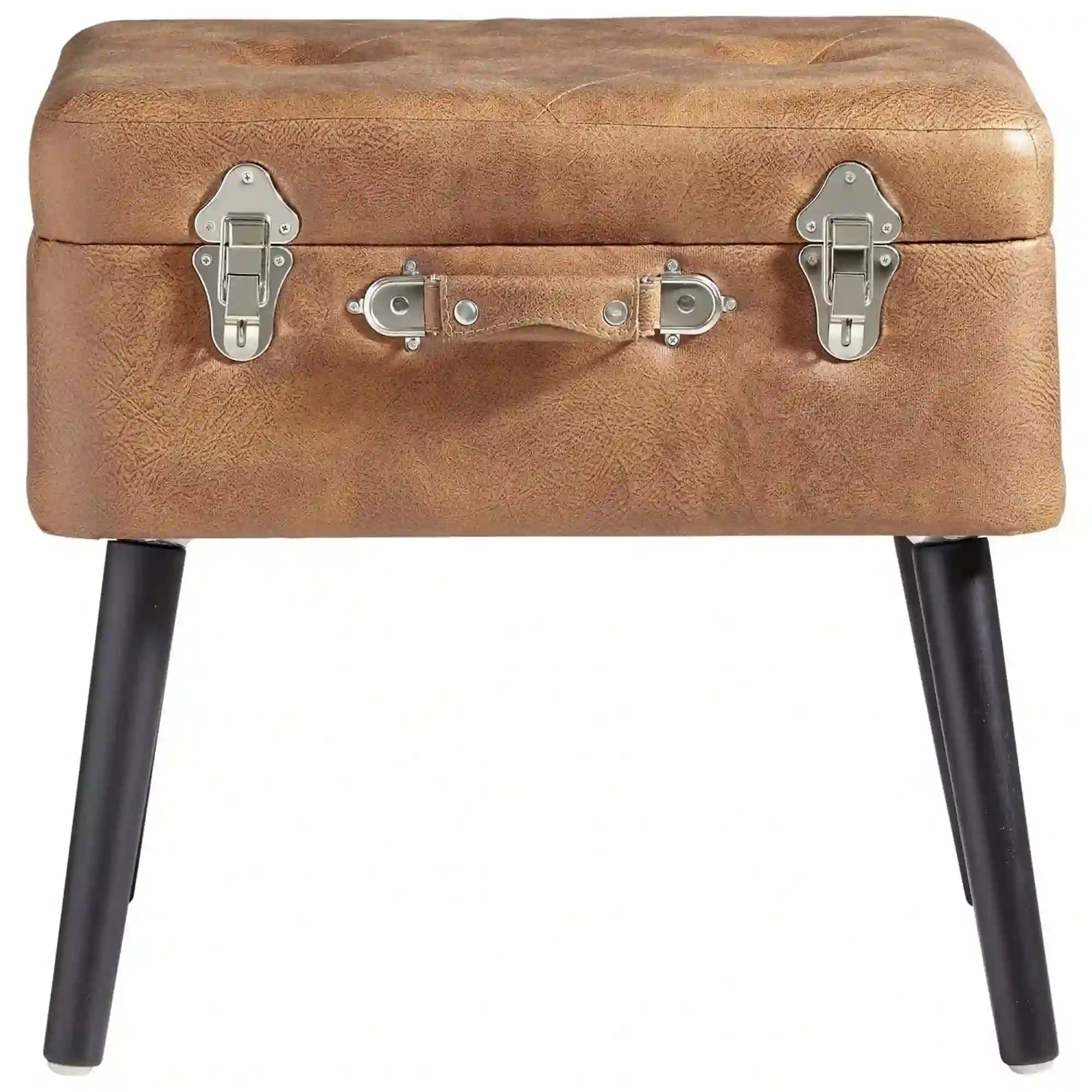 Taburet BERGEN OCN-28498, maro/negru