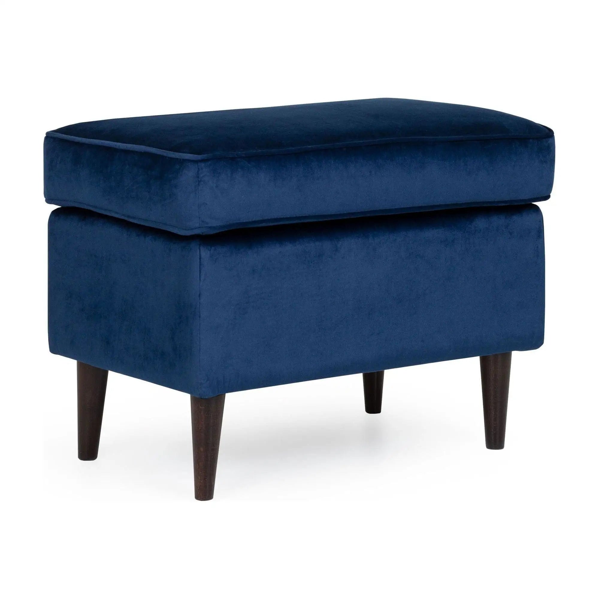 Taburet DETROIT OCN-38320, albastru inchis