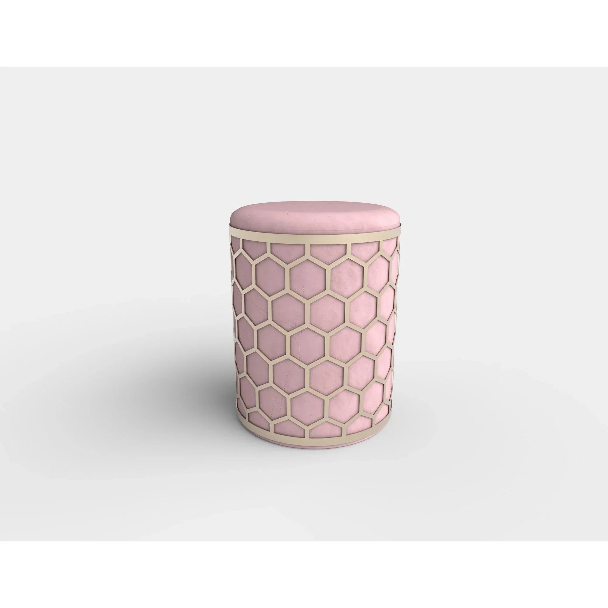 Taburet HOUSTON OCN-35839, roz deschis