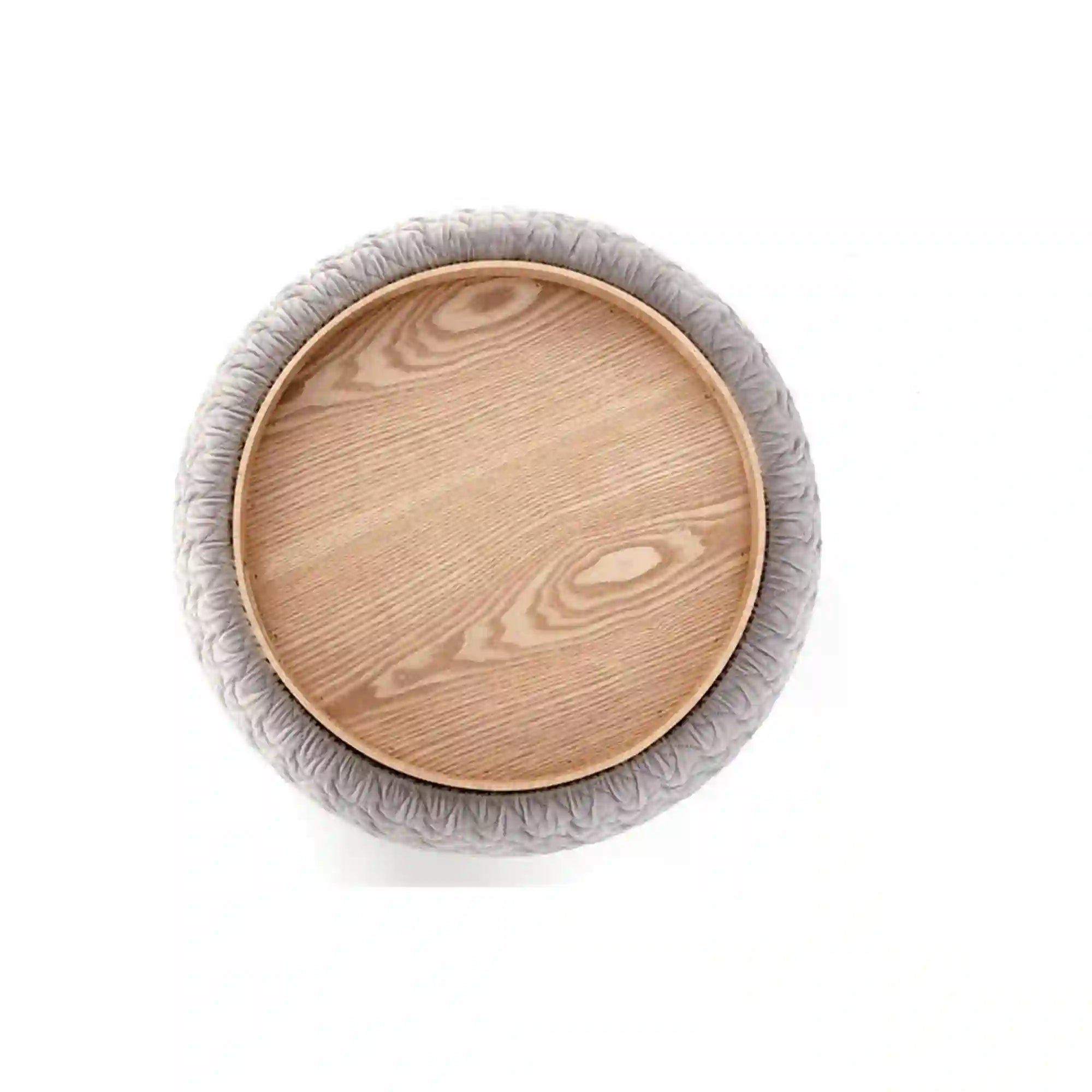 Taburet HOUSTON OCN-35841, gri deschis