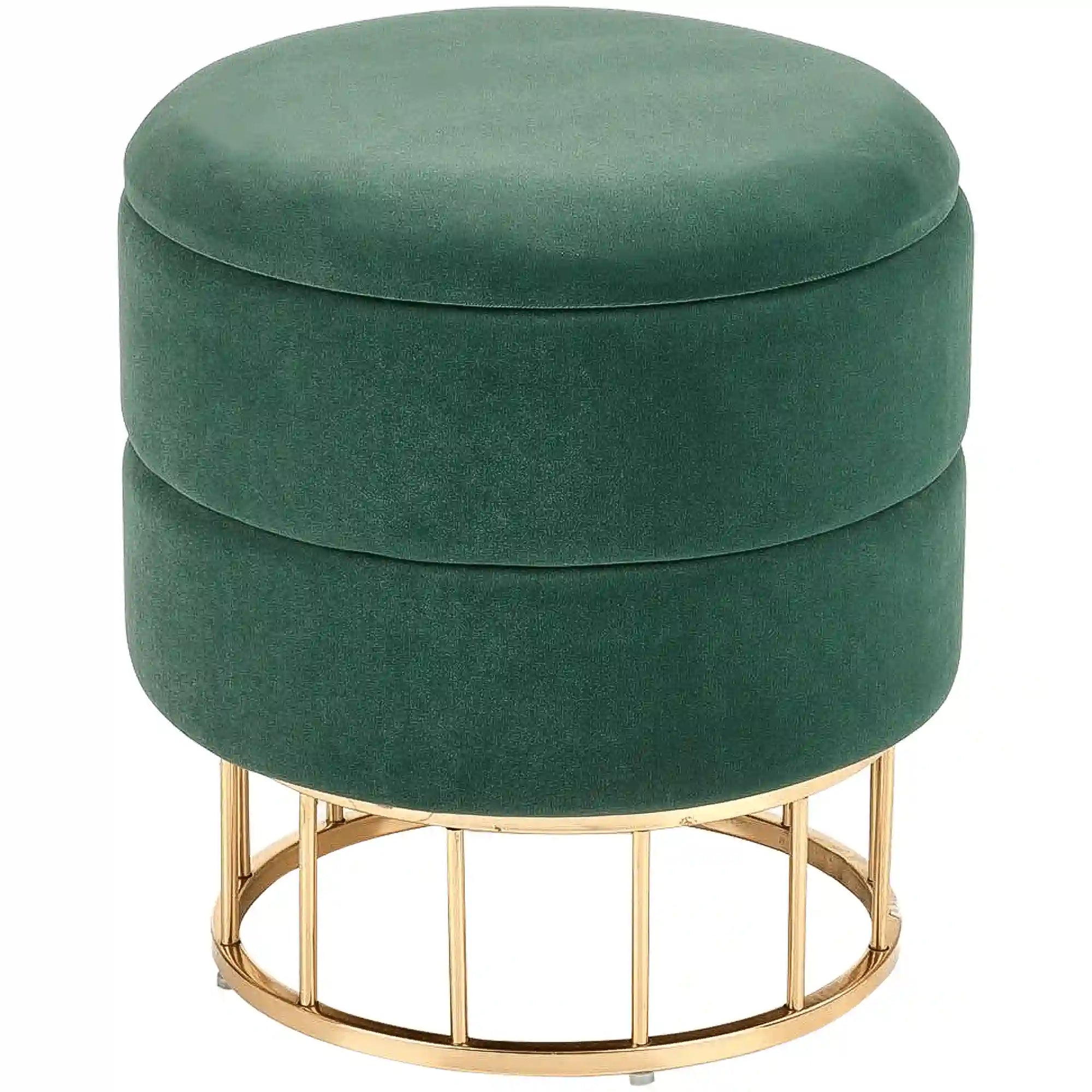 Taburet HOUSTON OCN-35850, verde inchis