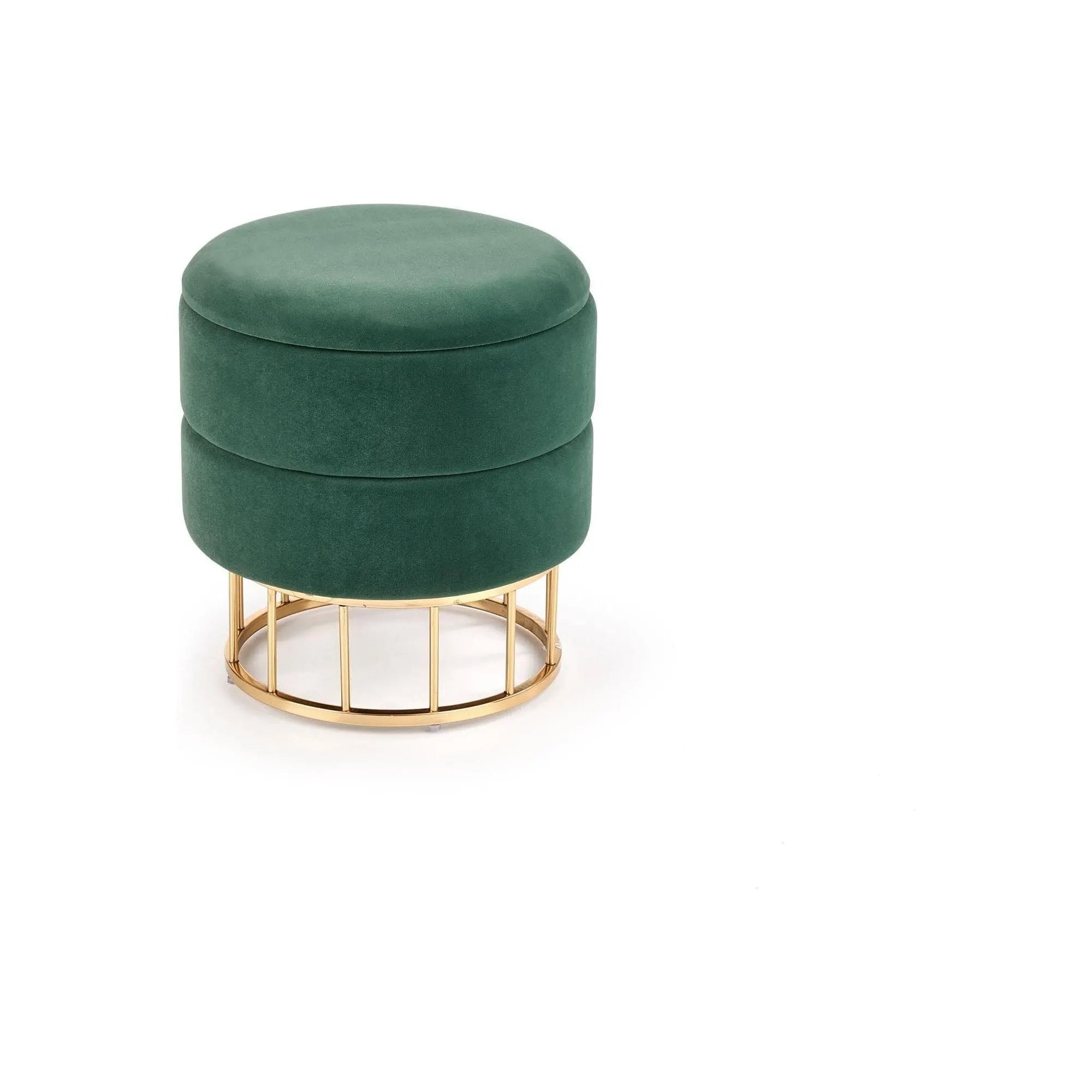 Taburet HOUSTON OCN-35850, verde inchis