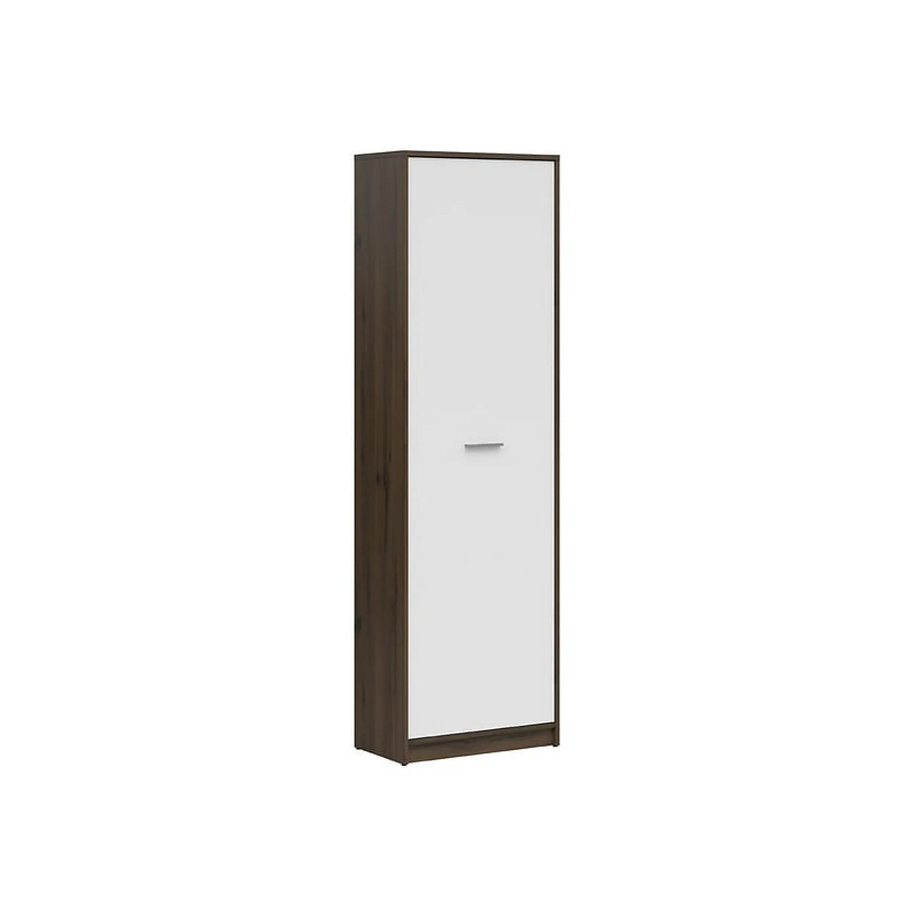 Dulap NEPO PLUS, stejar nobil/alb, PAL laminat, 60x34x197 cm