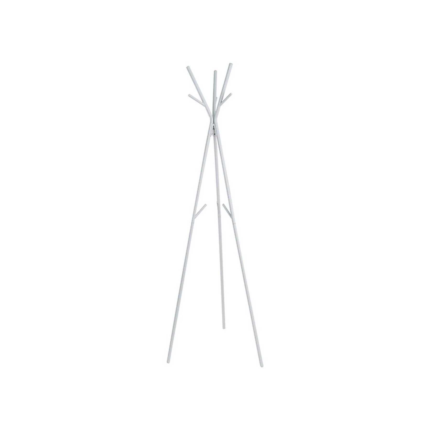 Cuier pom TRIO, alb, metal/plastic, 50x171 cm