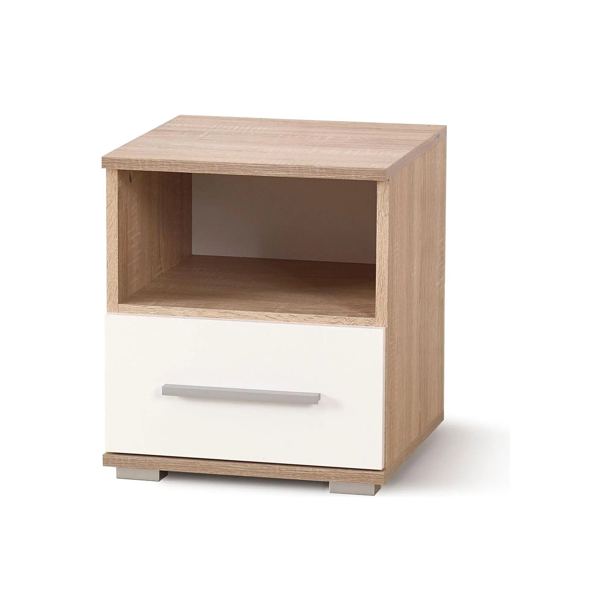 Noptiera HOUSTON OCN-36991, stejar sonoma/alb