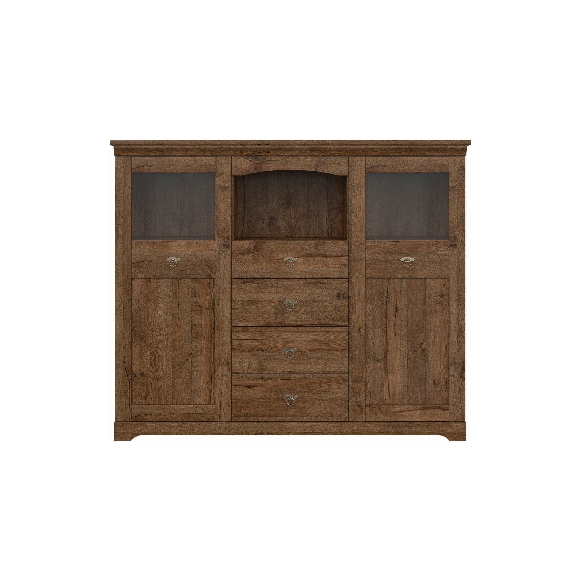 Vitrina BERGEN OCN-28394, stejar april