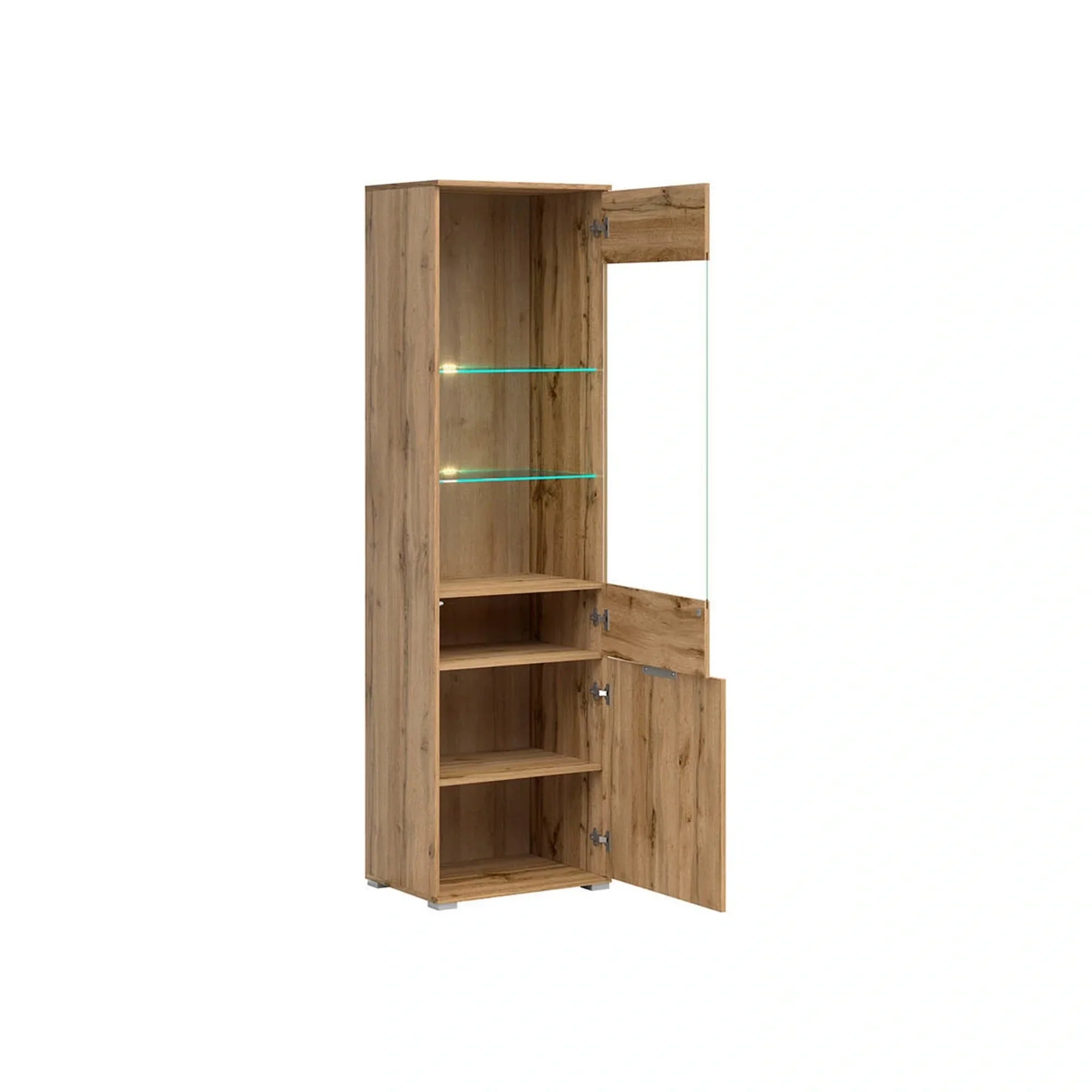 Vitrina BERGEN OCN-28416, stejar wotan