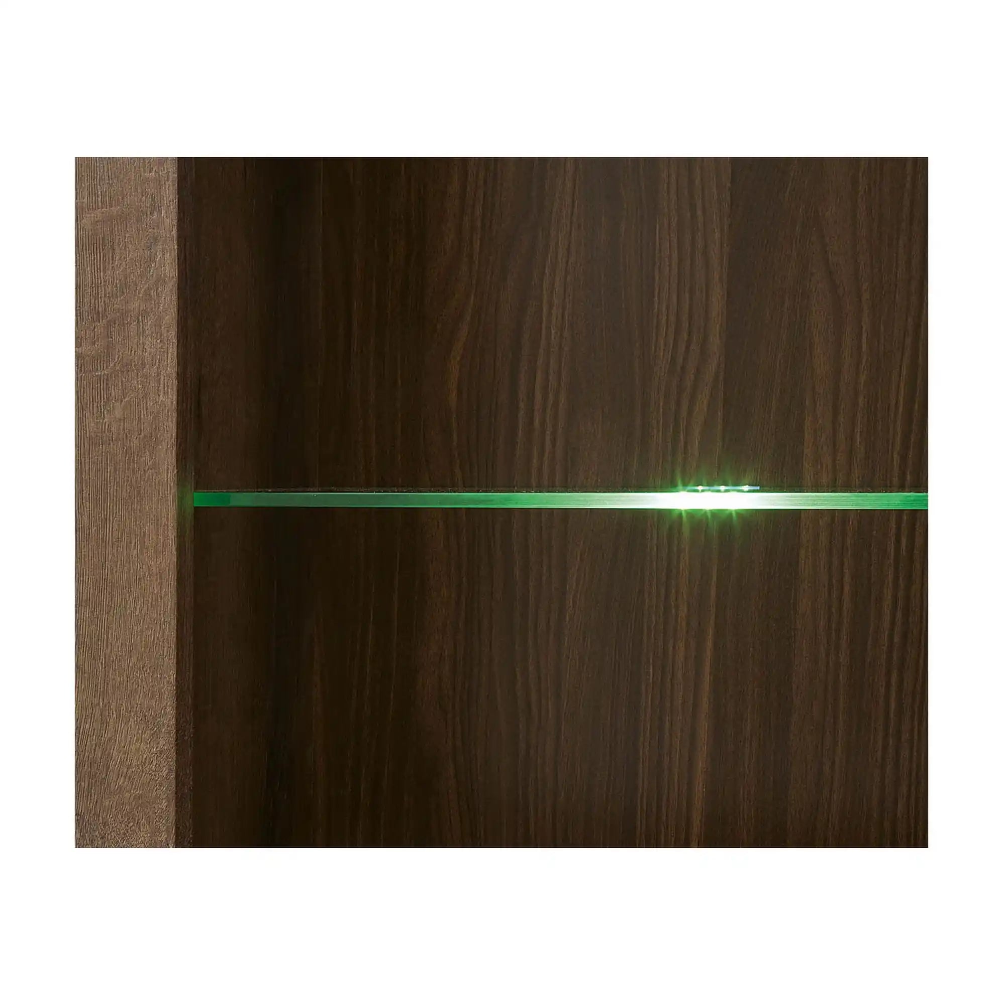 Vitrina BERGEN OCN-28425, stejar/negru