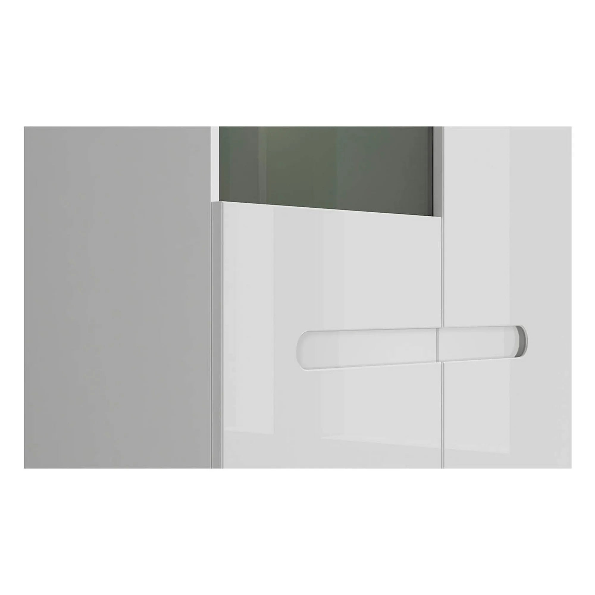 Vitrina BERGEN OCN-28459, alb