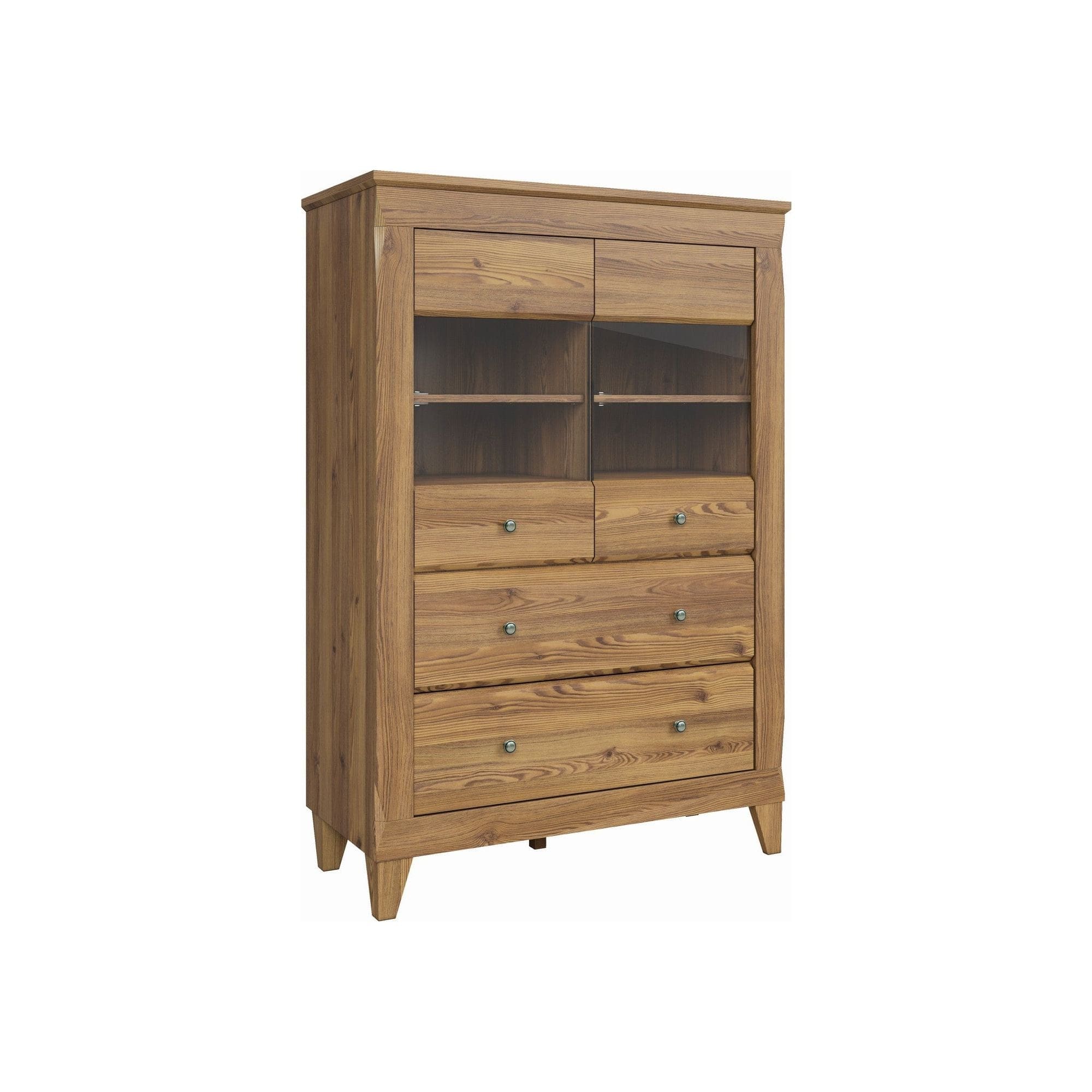 Vitrina BERGEN OCN-28480, stejar