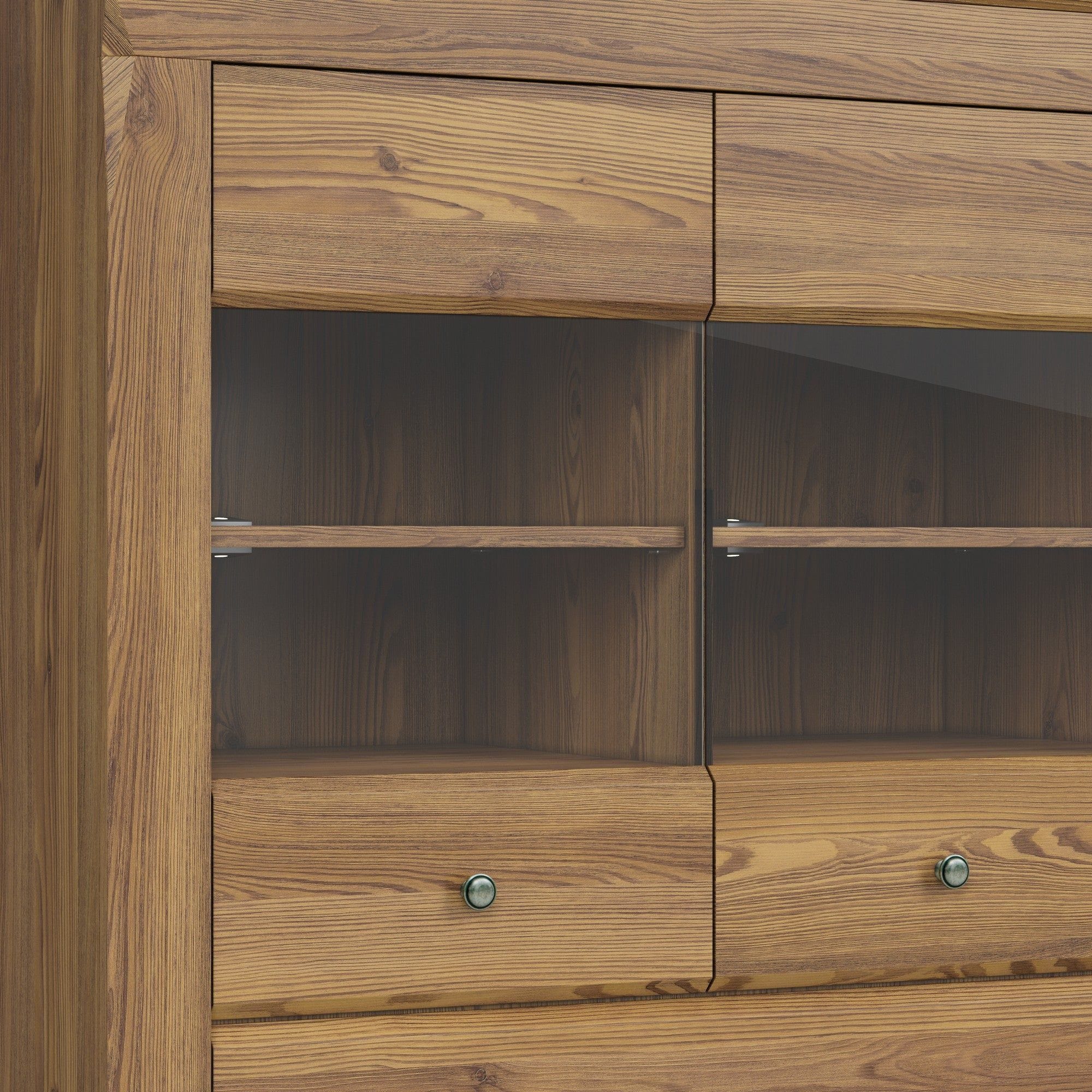 Vitrina BERGEN OCN-28480, stejar