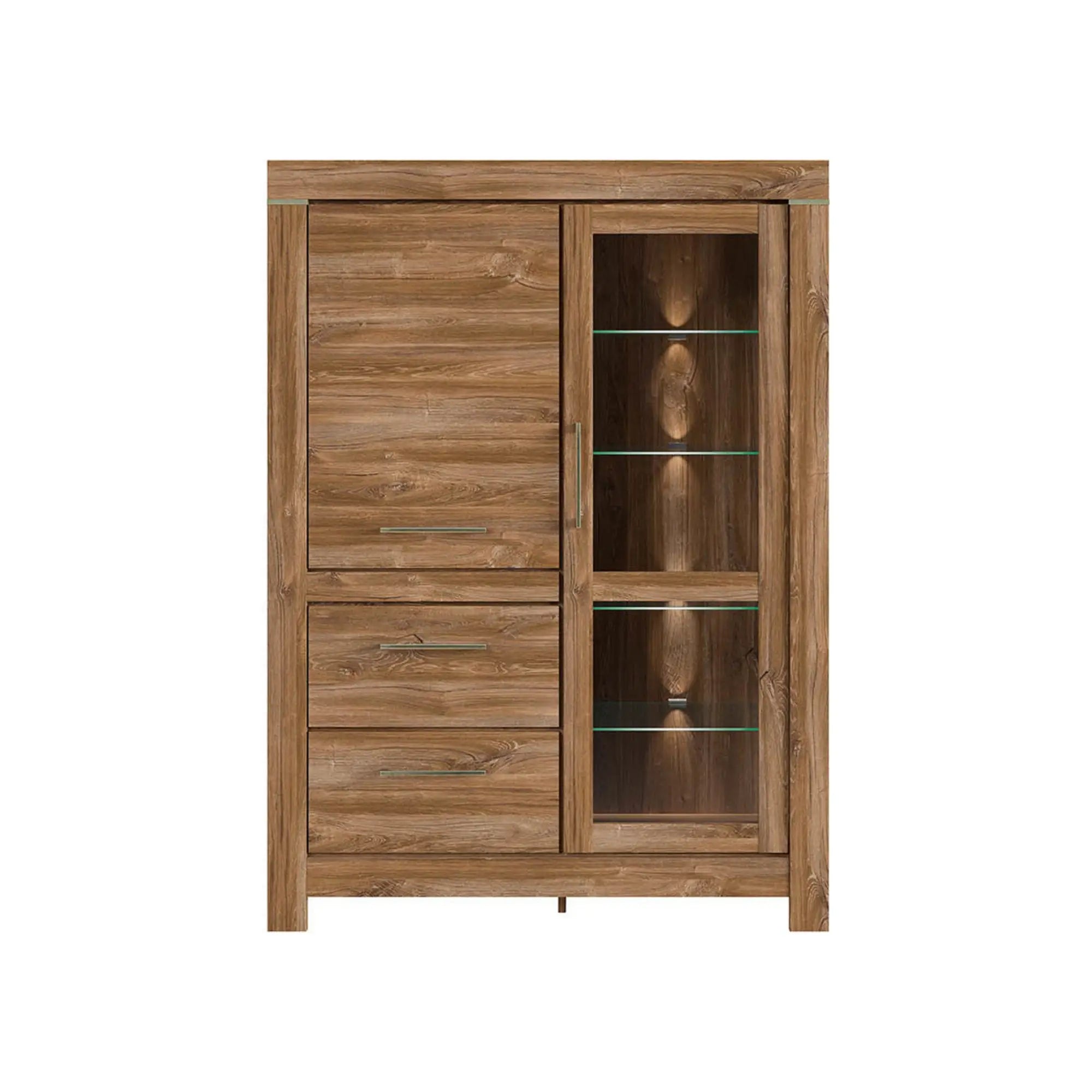 Vitrina BERGEN OCN-28483, stejar stirling