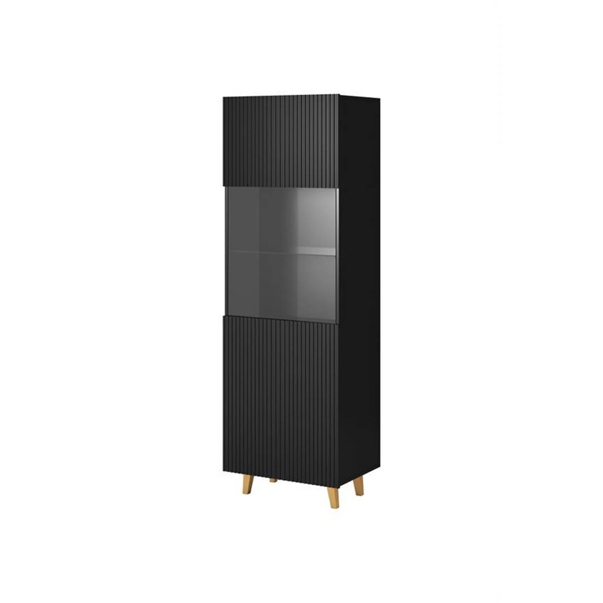 Vitrina HOUSTON OCN-35802, negru