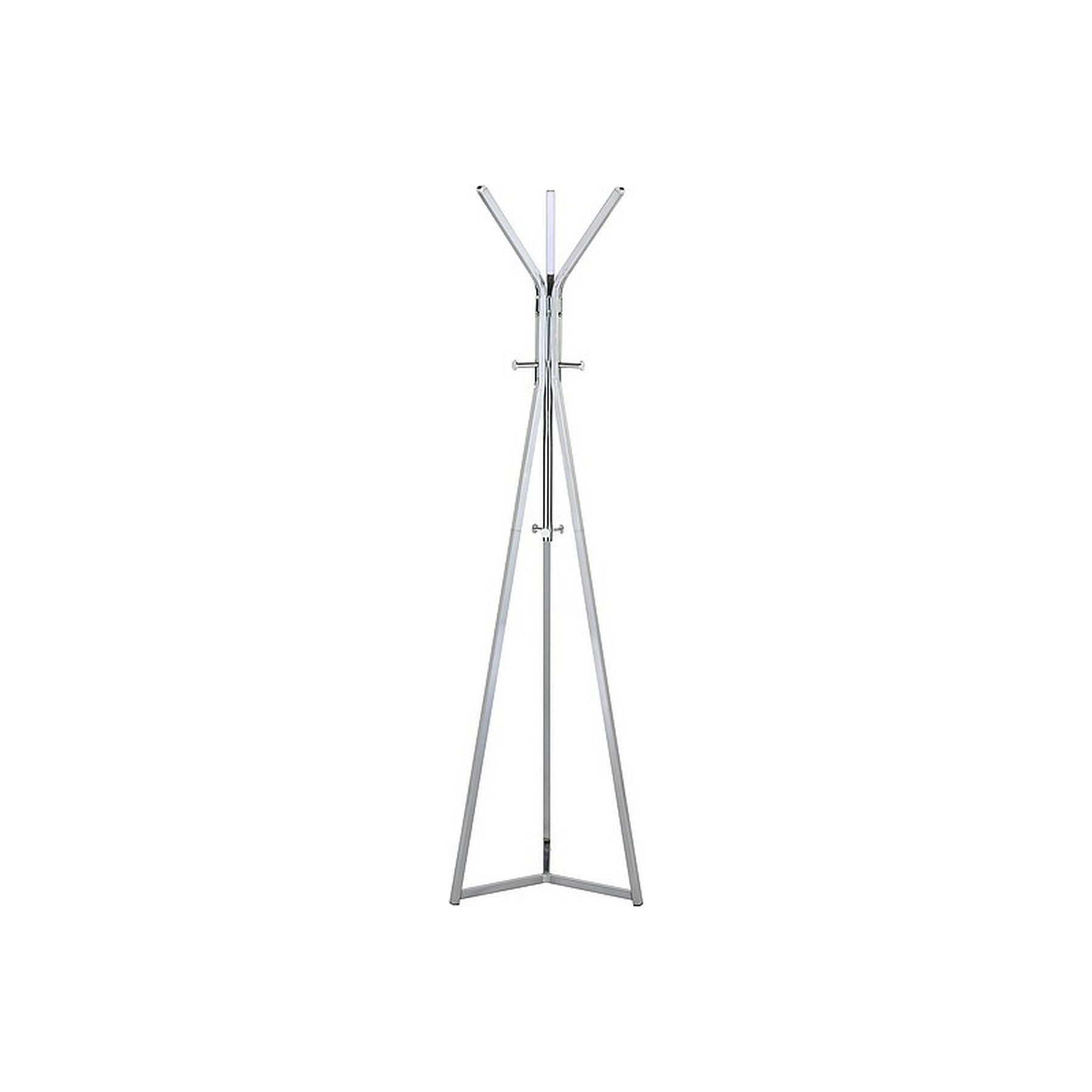 Cuier hol HERON, crom, metal, Ø46x175 cm