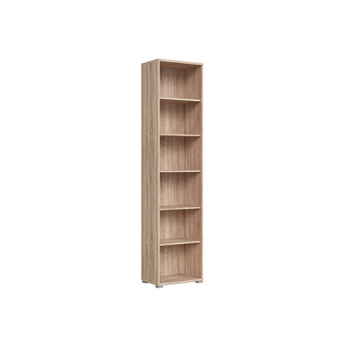 Biblioteca OFFICE, stejar sonoma, PAL laminat, 53x35x221 cm
