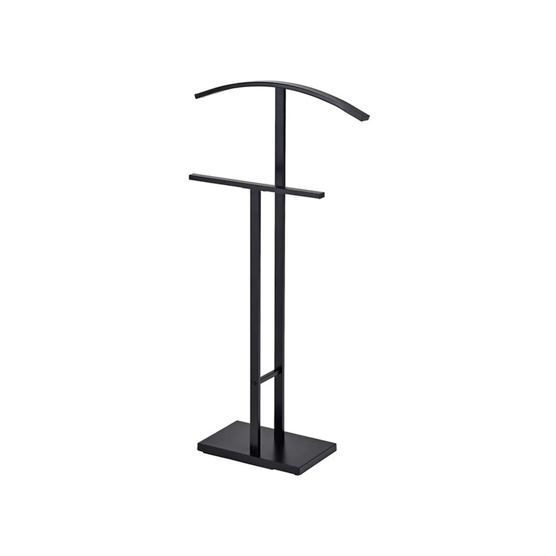 Stander haine LUAN, negru, metal, 48x20x200 cm