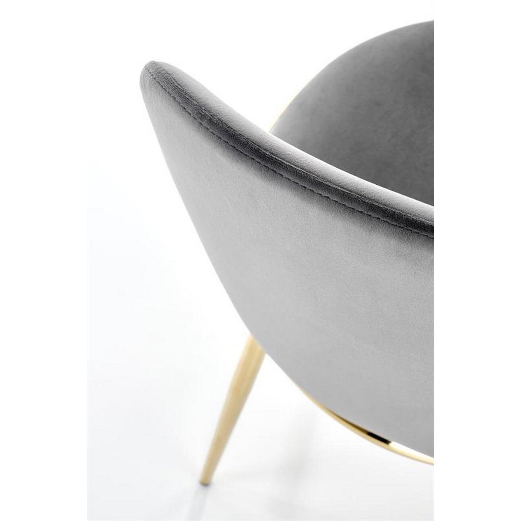 Scaun K460, stofa gri, 49x54x84 cm