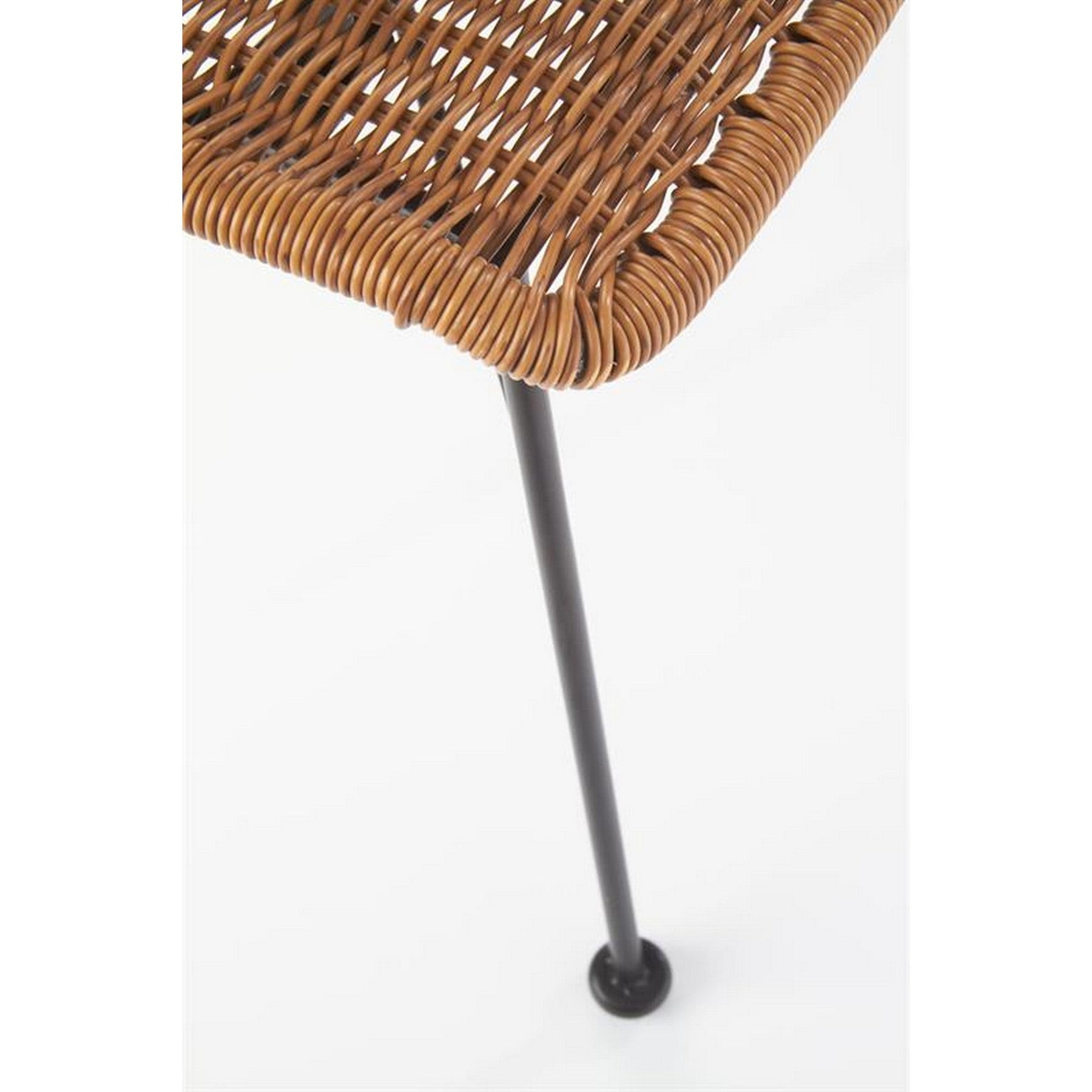 Scaun K407, ratan sintetic, 56x51x77 cm