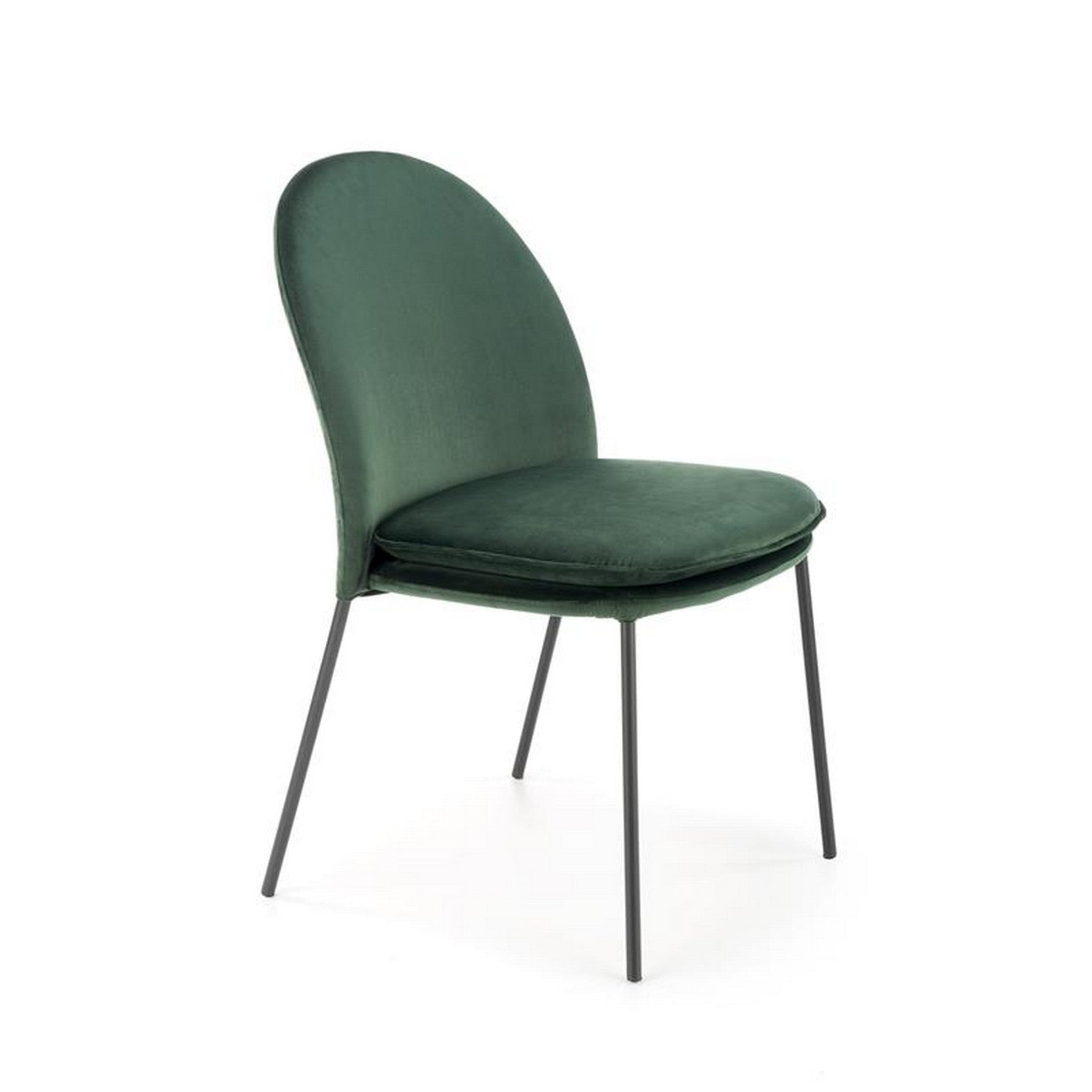 Scaun K443, verde, 50x58x84 cm
