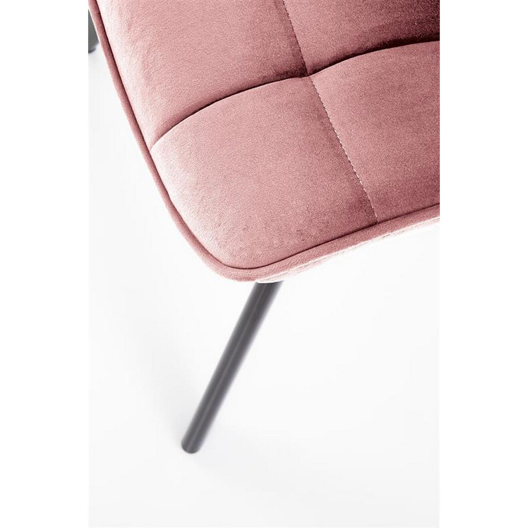 Scaun roz K332, 46x61x84 cm