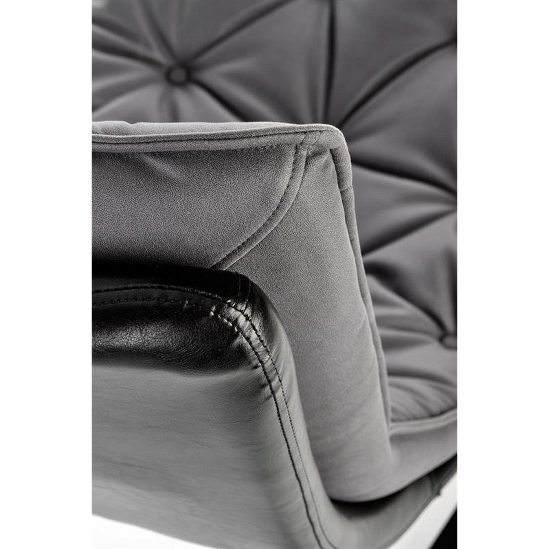 Balansoar Indigo, gri inchis/negru, 72x110x100 cm