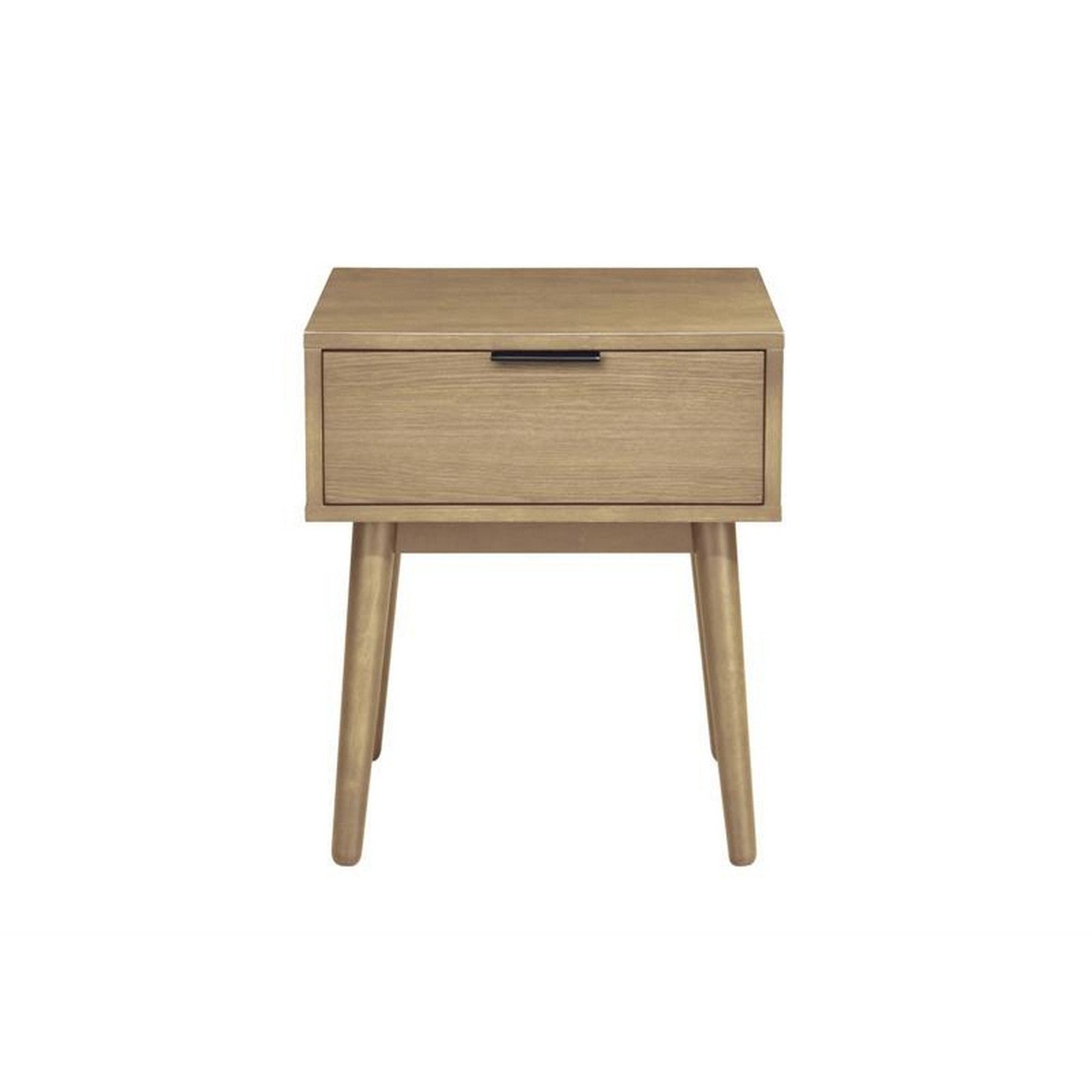 Noptiera de lemn cu un sertar Cassina, 45x40x53 cm