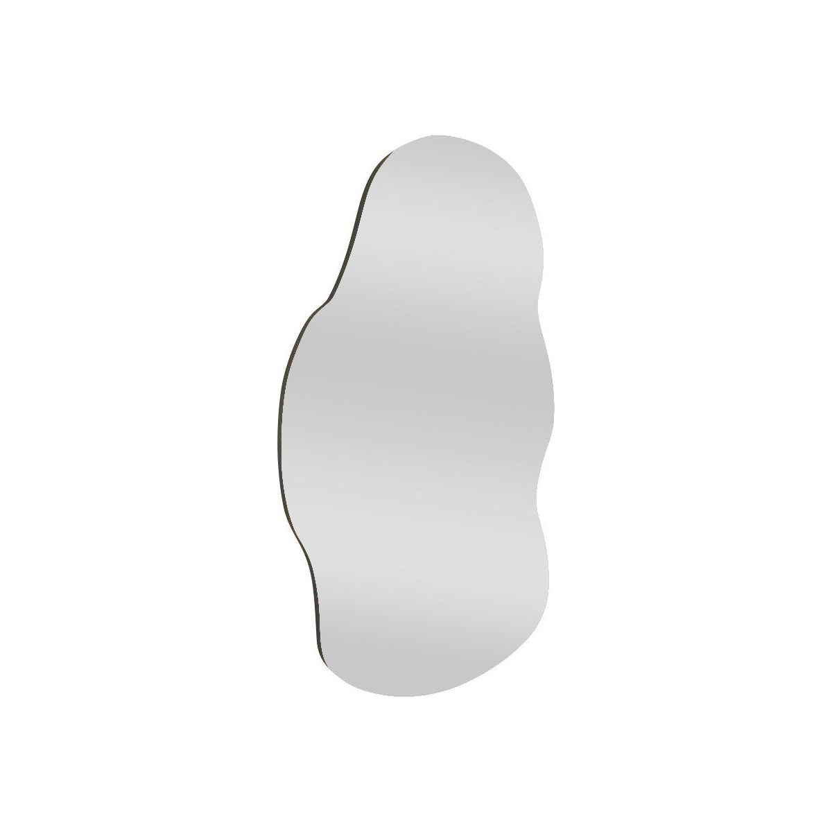 Oglinda perete Baby, sticla, 40x2x72 cm