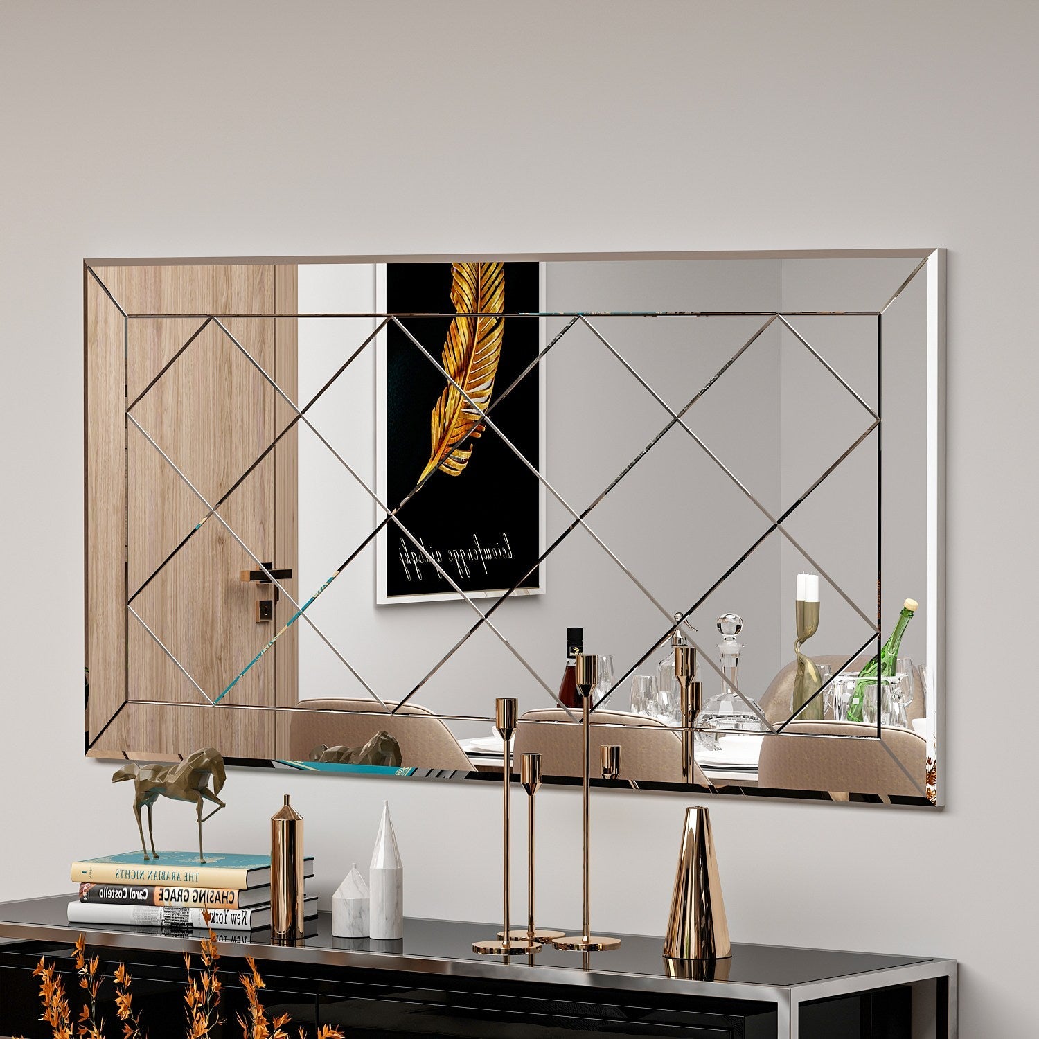Oglinda Pauli, 60x2.2x120 cm