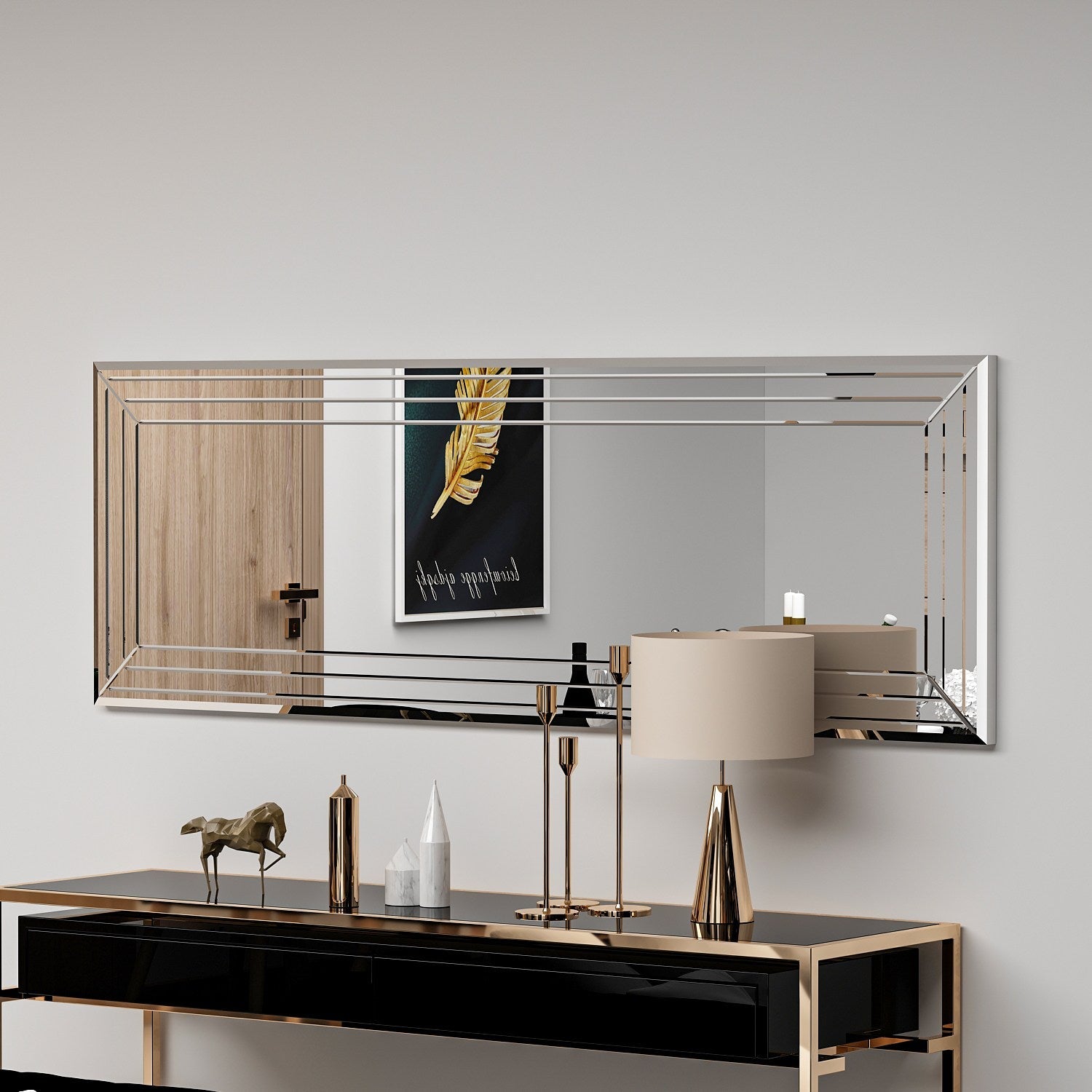 Oglinda Neom, 40x2.2x120 cm