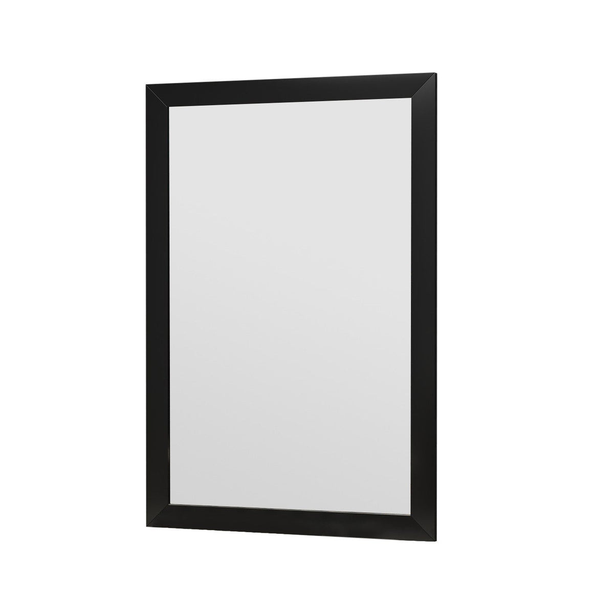 Oglinda LIPA, negru, 50x2x75 cm